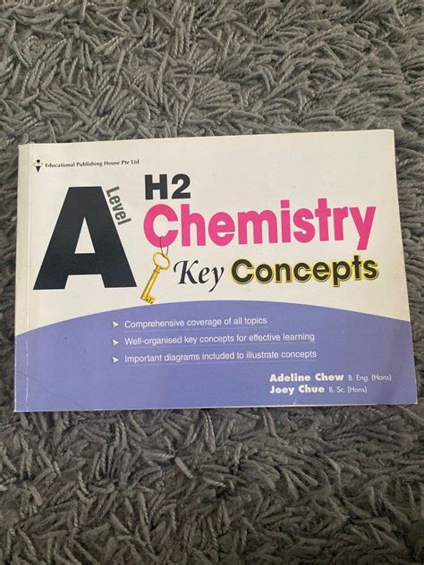 A Level H2 Chemistry Key Concepts Hobbies And Toys Books And Magazines Assessment Books On Carousell