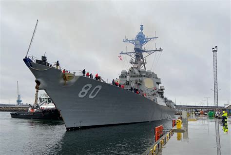 Uss Roosevelt Ddg 80 Visits Tallinn Estonia Us Naval Forces