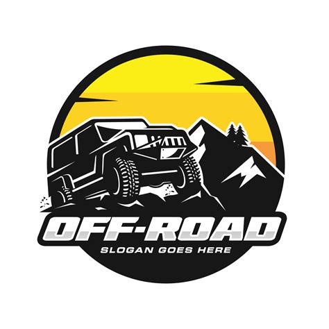 Off Road Car Logo Template Design Vector 24055087 Vector Art At Vecteezy