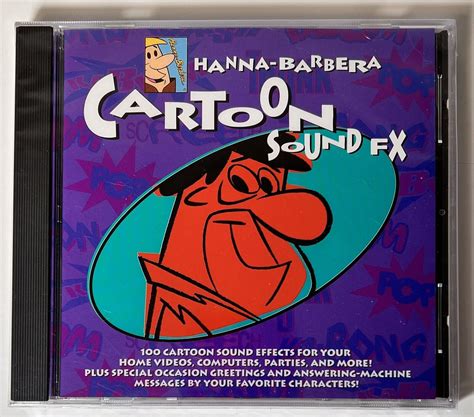 New Hanna Barbera Cartoon Sound Fx Cd Jetsons Flintstones Snagglepuss