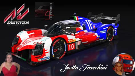 Assetto Corsa Isotta Fraschini Lmh Lp Design Iso Lmh Fia Wec