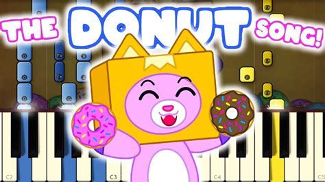 The Donut Song 🎵 Lankybox Youtube