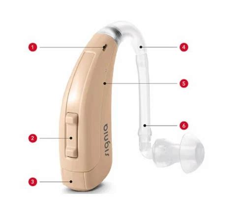 Plastic Siemens Signia Hearing Aid Machine Lotus Fast P Bte Behind The