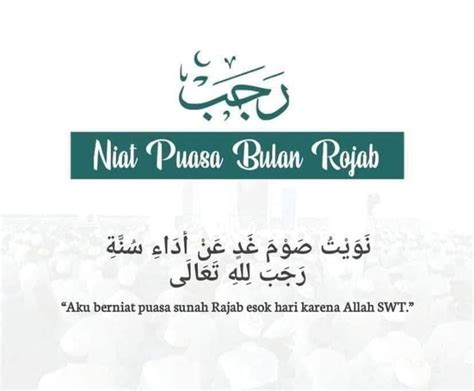 Doa Bulan Rejab, Niat Puasa Sunat & Amalan Yang Digalakkan