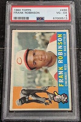 Topps Frank Robinson Psa Vg Ex Orioles Ebay