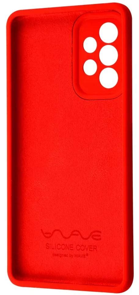 Чохол WAVE for Samsung Galaxy A73 A736 2022 Full Silicone Cover Red