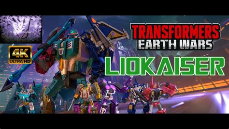 Liokaiser First Look Gameplay Transformers Earth Wars TFEW 4K UHD