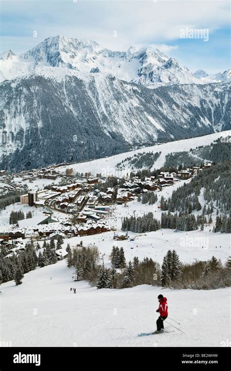 Courchevel 1850 ski resort in the Three Valleys, Les Trois Vallees ...