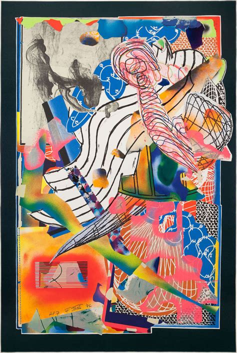 Frank Stella Selected Prints From The Moby Dick Series At Anders Wahlstedt Fine Art