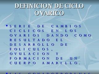 Ciclo Ovarico Ppt