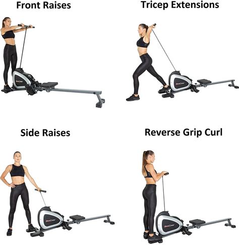 Fitness Reality Magnetic Rowing Machine with Bluetooth Workout Tracking