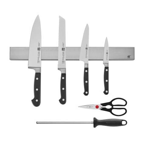 ZWILLING Professional S 7-pc Knife Set With 17.5 Stainless Magnetic Knife Bar, 7-pc - Kroger