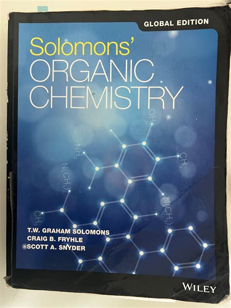 Solomons Organic Chemistry Global Edition