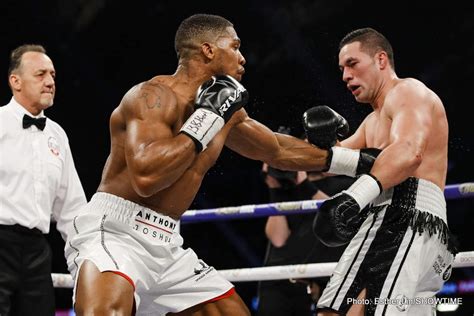 Anthony Joshua Decisions Joseph Parker - Results - Latest Boxing News Today