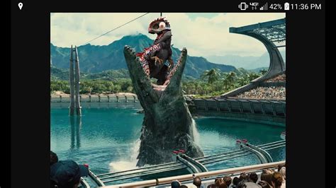 Mosasaurus Vs Indominus Rex Jurassic World