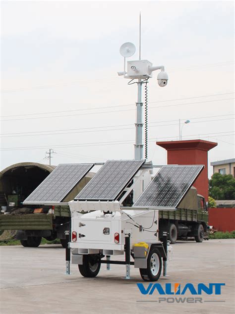 Mobile Surveillance Trailer Vts600a C