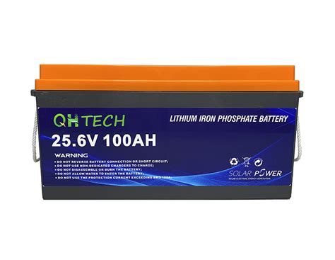 Lifepo4 Battery 25 6v 100a Qh Tech