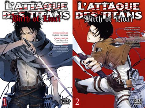 Le Manga Lattaque Des Titans Birth Of Livaï Daté En France Adala News