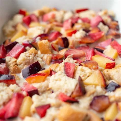 Plum Bread Pudding Recipes Pacific Trellis Fruit Dulcinea