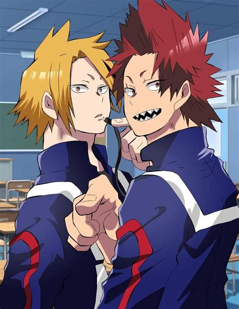 Kirikami Kaminari Denki Kirishima Eijirou Boku No Hero Academia Bnha 43f