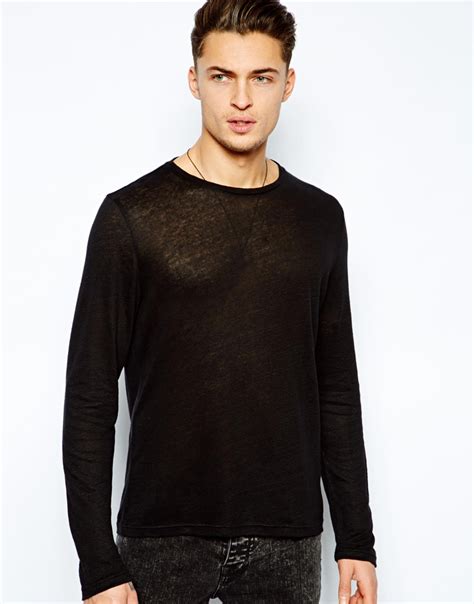 Sheer T Shirt Men