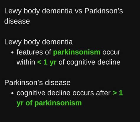 Lewy Body Dementia Vs Parkinsons Medizzy