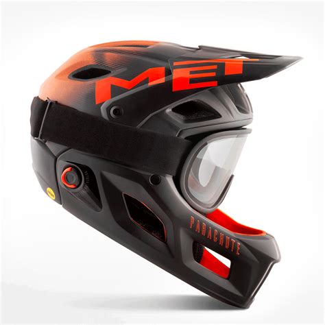 MET Parachute MCR MIPS Fullface Helmet with detachableem Kinnbügel