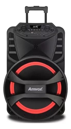 Caixa De Som Amplificada Amvox Aca Vegas Bivolt Bluetooth W