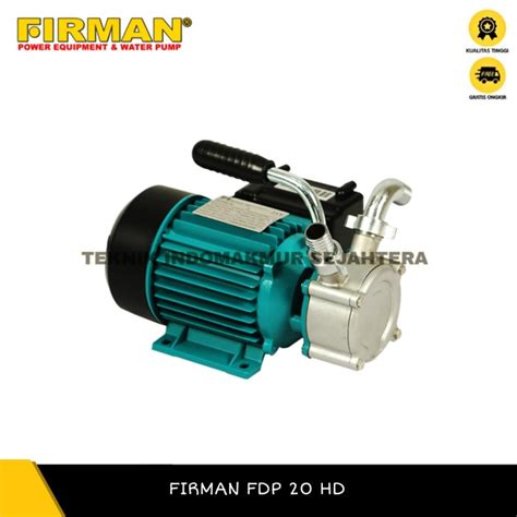 Jual Pompa Cairan Kental Solar Minyak Oli Firman Fdp Hd Oil Pump