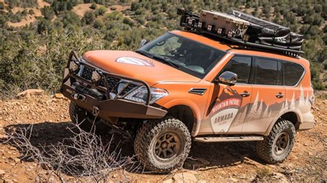 Nissan Armada Mountain Patrol Off Road Review Nissan Armada Nissan