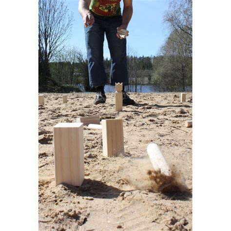 Kubb Jeu En Bois Defiparades Le Magasin Conseil Dans Les Jeux De