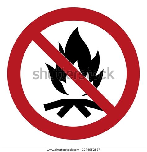 Iso 7010 Registered Safety Signs Prohibition Stock Vector (Royalty Free ...