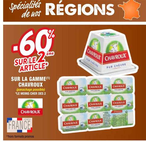 Offre La Gamme Chavroux Chez Migros France