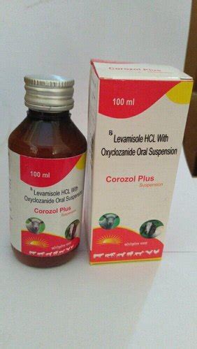 100ml Levamisole HCL With Oxyclozanide Oral Suspension Packaging Type