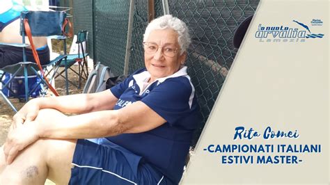 Rita Comei Porta L Arvalia Nuoto Lamezia Ai Campionati Italiani Estivi