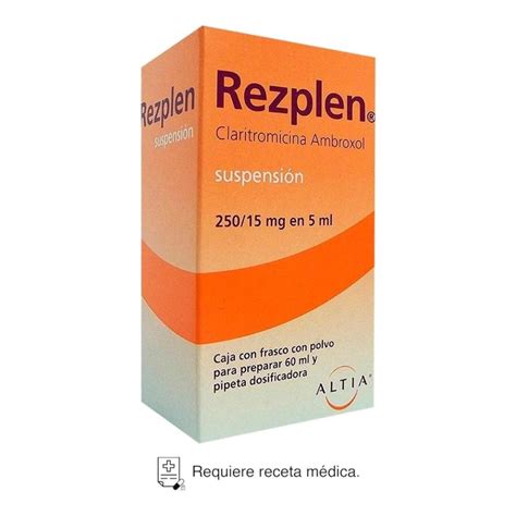 Rezplen suspensión oral para 60 ml Walmart