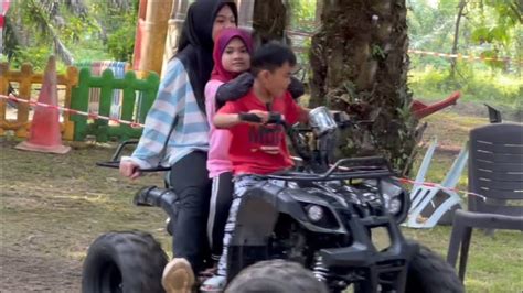 Gaban Pelik Anak X Bosan Bawa Atv Dah La Pusing Tempat Yg Sama Je