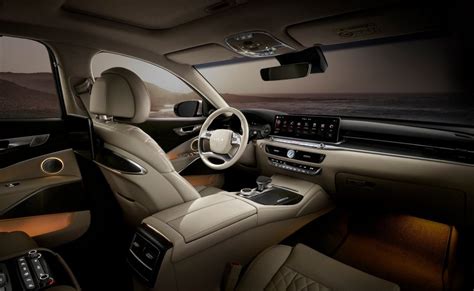 2021 Kia K9 Facelift Interior Revealed With Plenty Of New Tech