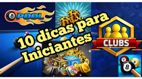 10 DICAS PARA INICIANTES SUBIR BASTANTE FICHAS NO 8 BALL POOL YouTube