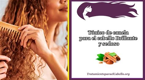 T Nico De Canela Para El Cabello Largo Y Sedodo