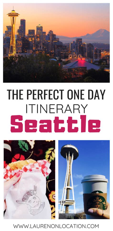 One Day In Seattle Washington The Perfect One Day Itinerary Artofit