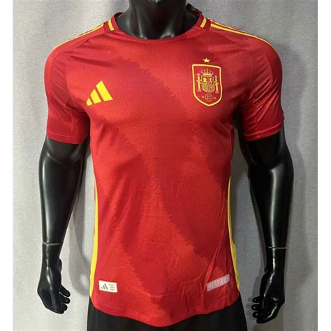 Camiseta España Seleccion Version Jugador Primera Equipación 24 25 Eurocopa