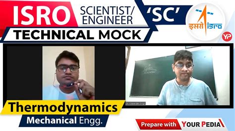 Thermodynamics Mock Interview For Isro Scientist C Mechanical Engg