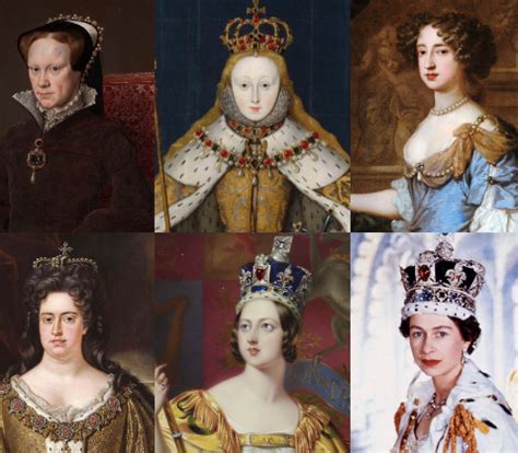 Female Monarchs Of England