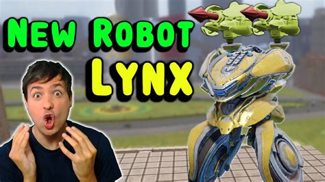 New Robot Lynx Harpoon Weapons War Robots Test Server Gameplay Wr