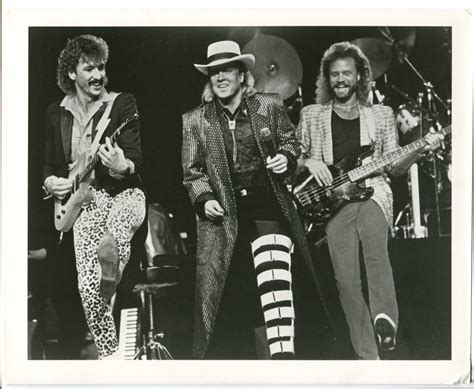 Sawyer Brown 8x10 Bandw Promo Still Mark Miller Leg Cast Fn Photograph