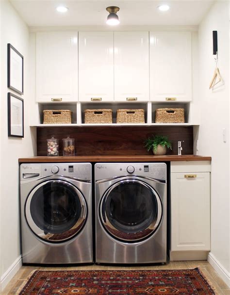 Before and After: A Bathroom Turned Laundry Room - Chris Loves Julia