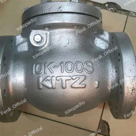 Jual Check Valve Kitz 6 Inch Jis 10k Dn150 Klep Tabok Cast Iron Jakarta Barat Ferdi