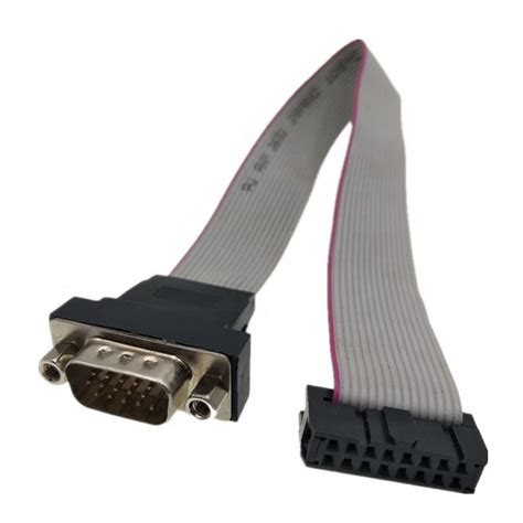 Mm Pitch X P Idc To P Hdb Dvi Vga Ul Awg Flat Ribbon Cable