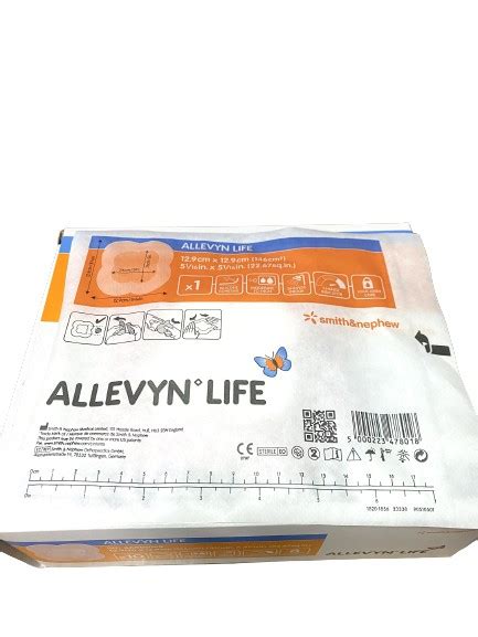 Curativo Allevyn Life 12 9cm X 12 9cm Unidade Smith Nephew